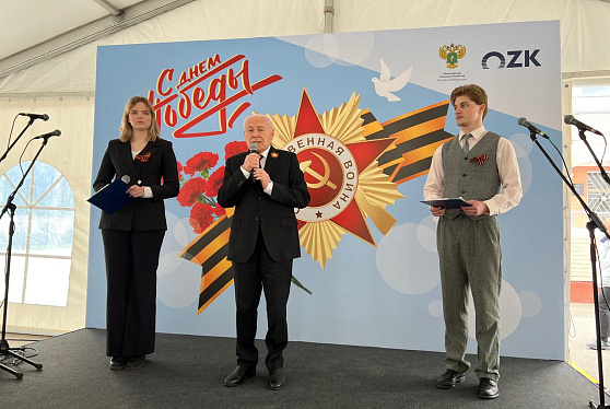 Владимир Печёный принял участие в торжественном мероприятии по случаю Дня Победы
